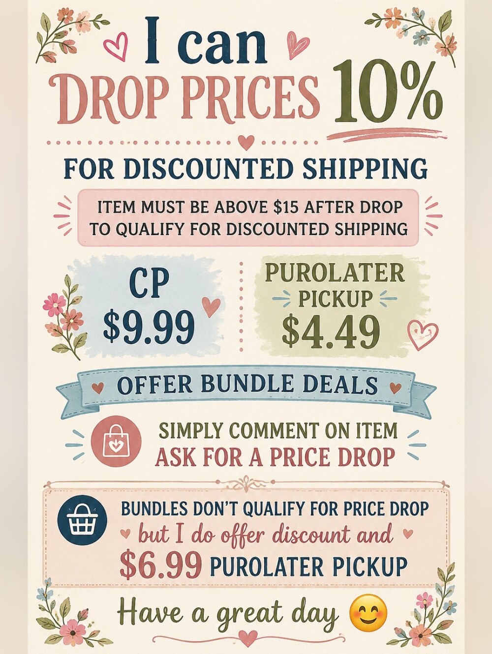 Price Drops